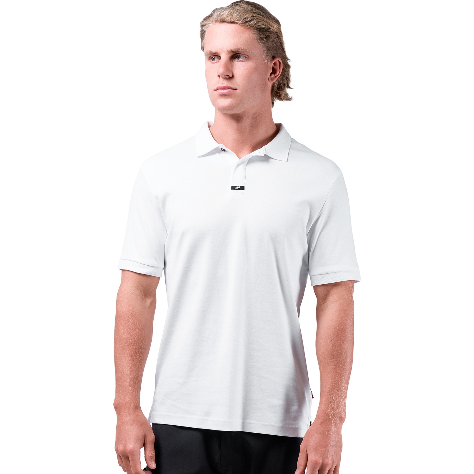 Zhik Mens Pima Cotton Polo POL-0170-M-WHT - White